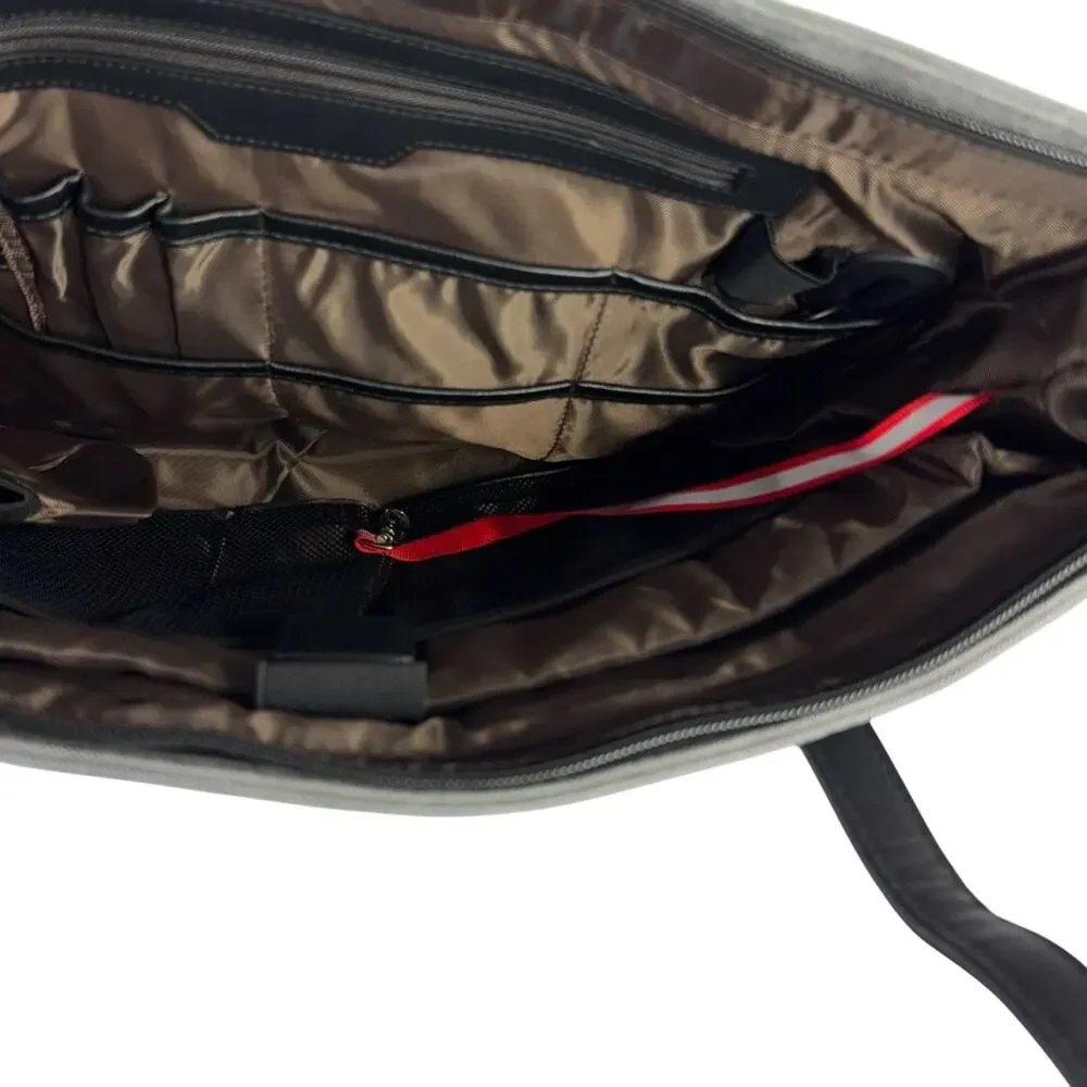 17 17.5 inch USB Port Laptop Tote Bag Office Shoulder Bag for MacBook & Notebook